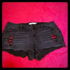Torrid denim shorts. Size 16
